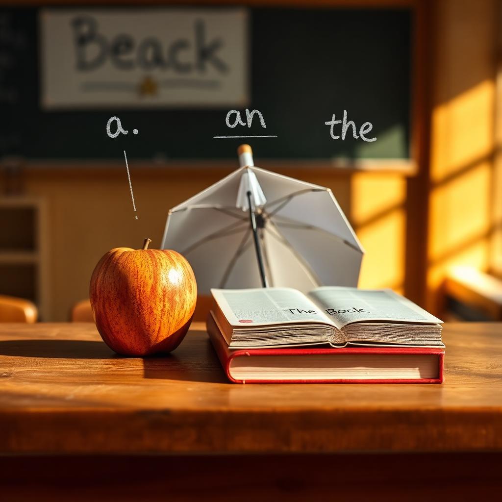 A / An / The — illustrative photo