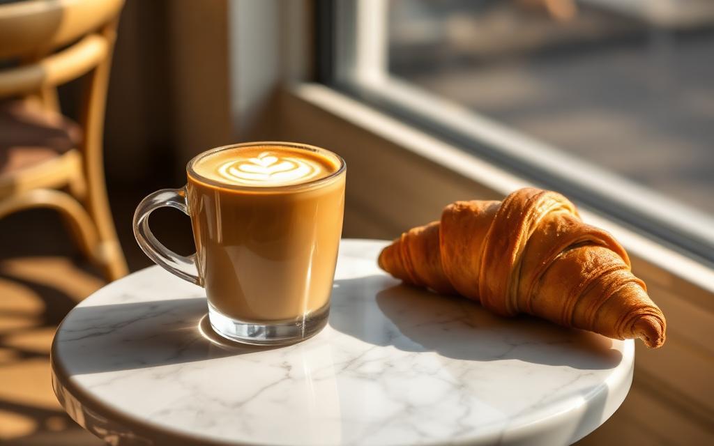 At the Café — illustrative photo